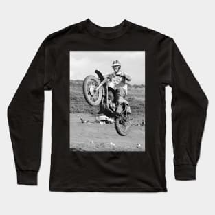 Vintage Motocross 3 Long Sleeve T-Shirt